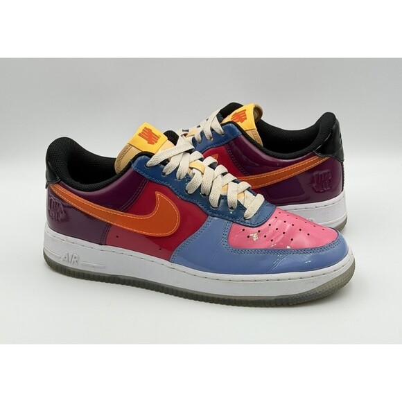 Nike Undefeated x Air Force 1 Low Total Orange Size 8.5 DV5255-400 main image 6